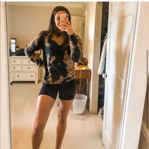 Bleach Dyed Sweatshirt